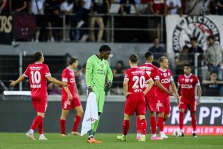 Le FC Sion après son match nul contre Baden vendredi soir à Tourbillon